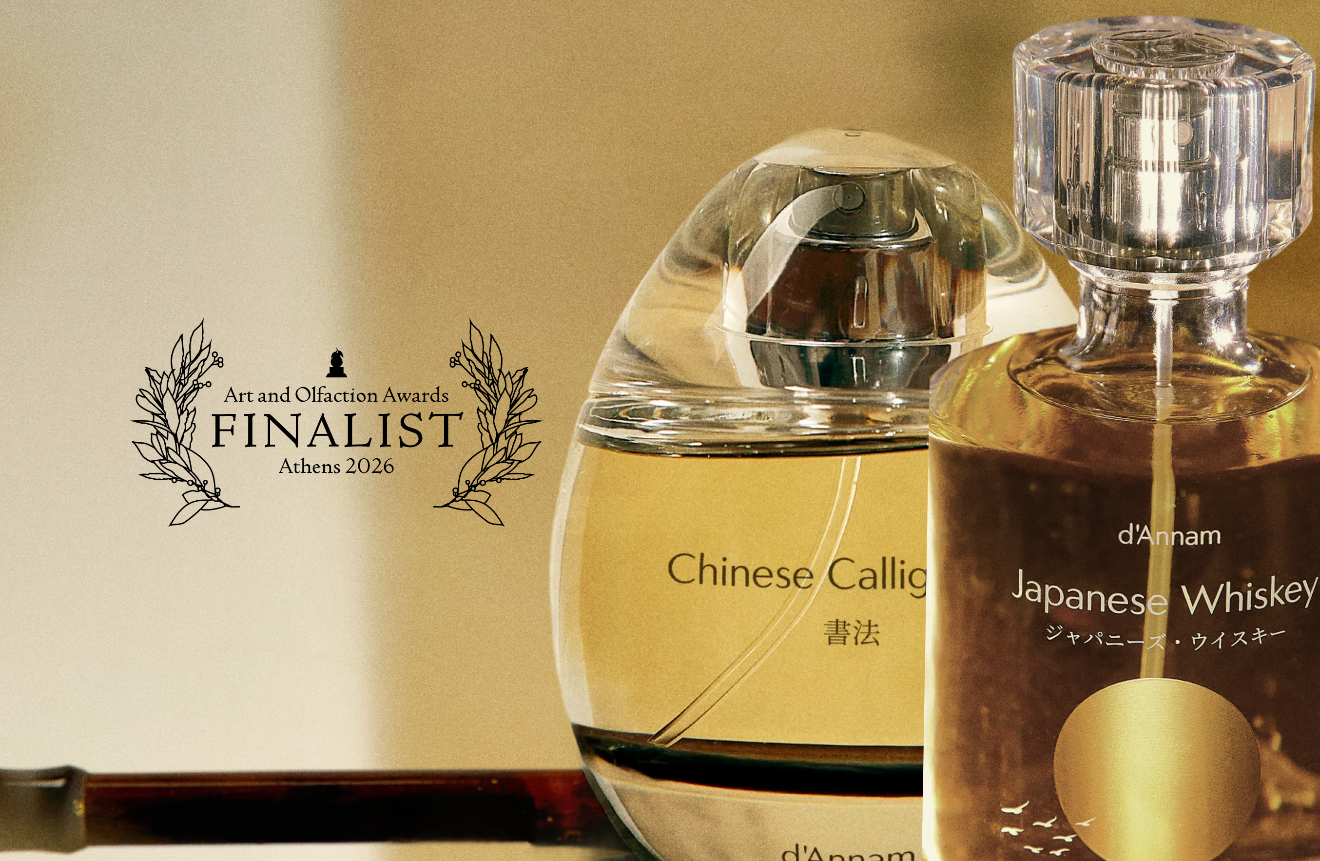 Art & Olfaction Awards 2026 Finalists: Japanese Whiskey & Chinese Calligraphy
